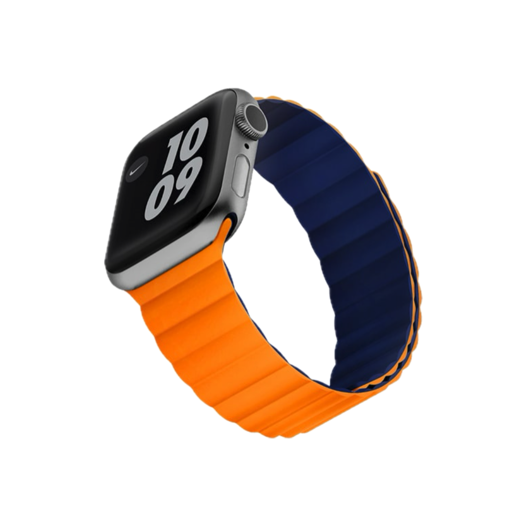 بند اپل واچذسیلیکونی با قفل مگنتی سیلیکون لینک