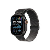 بند apple watch فلزی استیل حصیری رنگ مشکی زنانه و مردانه اورجینال