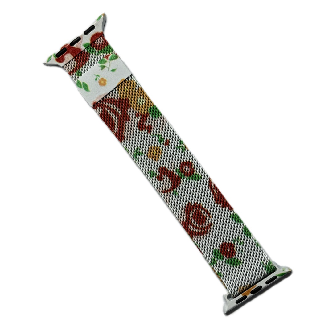 خرید اینترنتی و انلاین بند اپل واچ سفید سایر کوچک سایز 39/40/41 برای سری های ۱ تا ۱۰