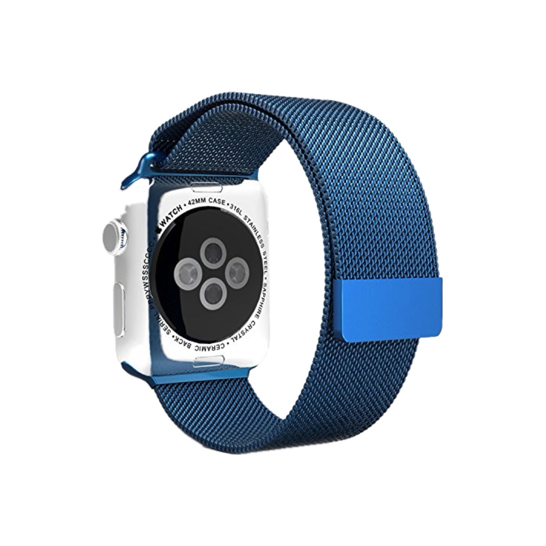 بند apple watch استیل شیک و لاکچری مناسب آقایان و خانم ها دارای قفل مگنتی