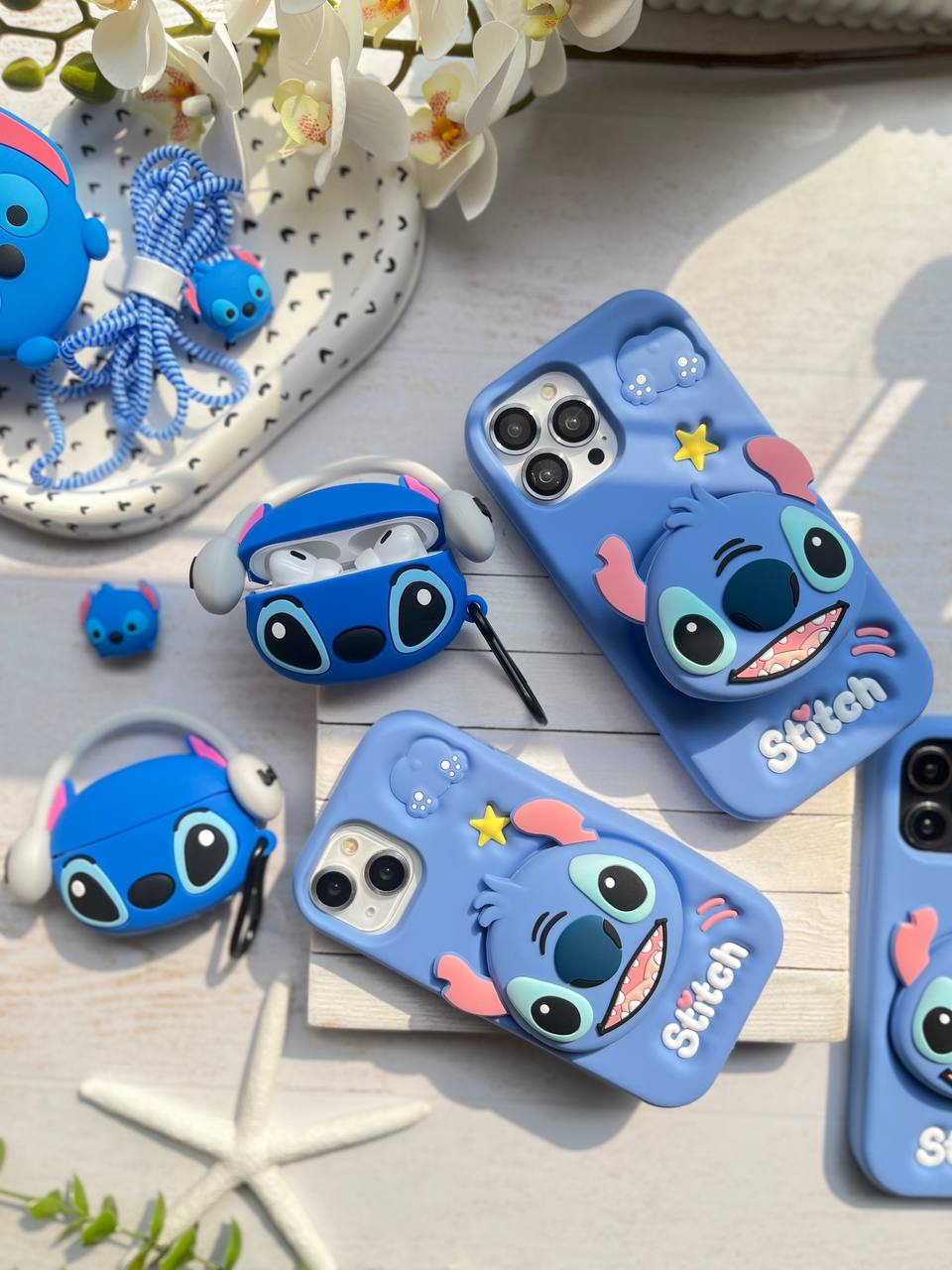 قاب و کاور ایرپاد و محافظ شارژر ست استیچ