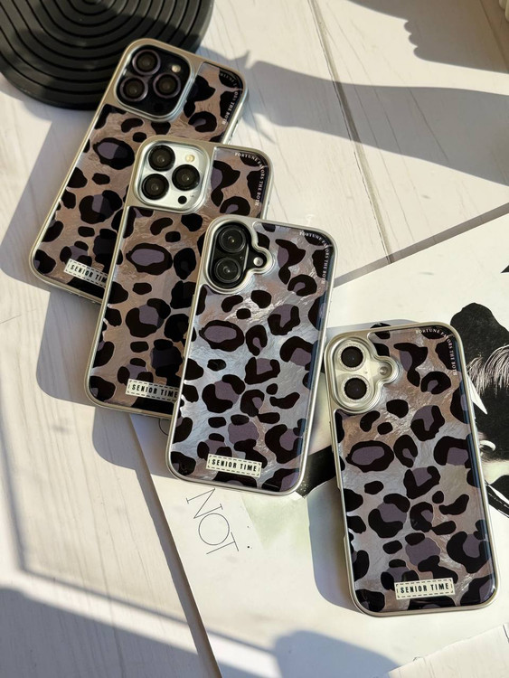 قاب فانتزی آیفون پلنگی زنانه لاکچری
