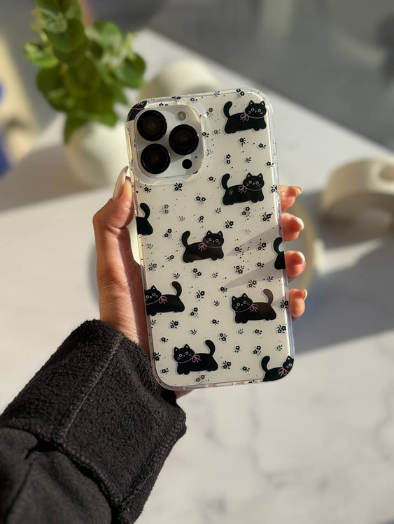 قاب آیفون سامسونگ شیائومی طرح گربه