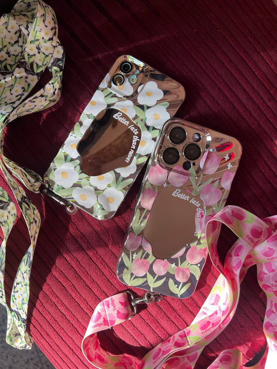 قاب گل لاله و بابونه برای آیفثن و سامسونگ و شیائومی