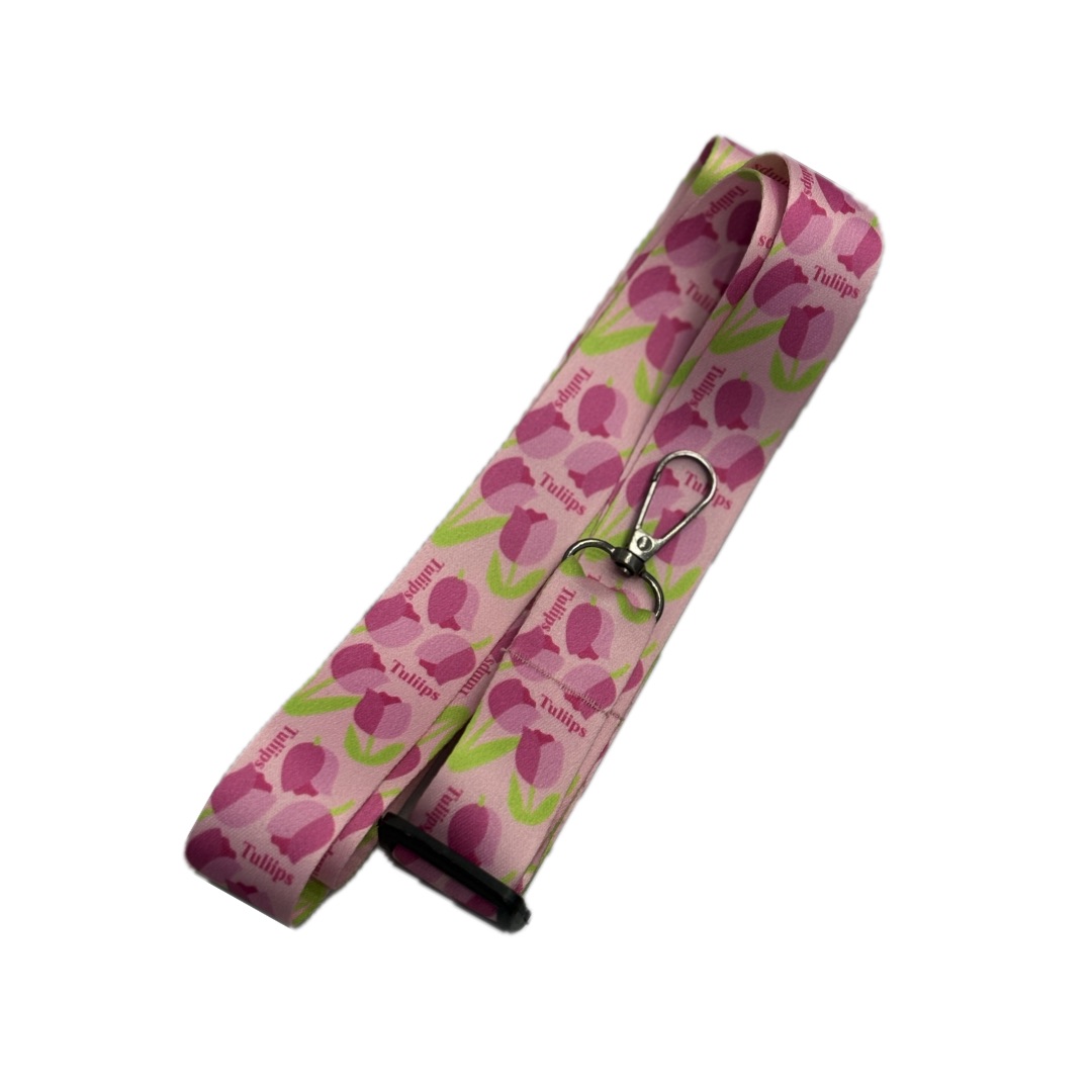 بند آویز گوشی صورتی