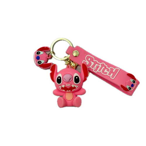 جاکلیدی استیچ صورتی دخترانه