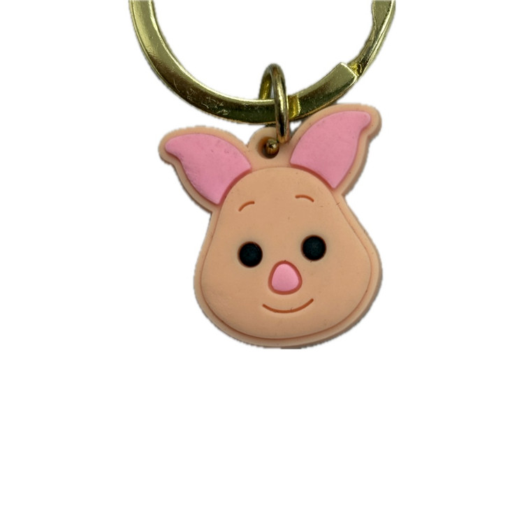 آویز جاکلیدی خوک صورتی مهربون شخصیت کارتونی پیگلت