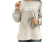 آویز بلند چرم