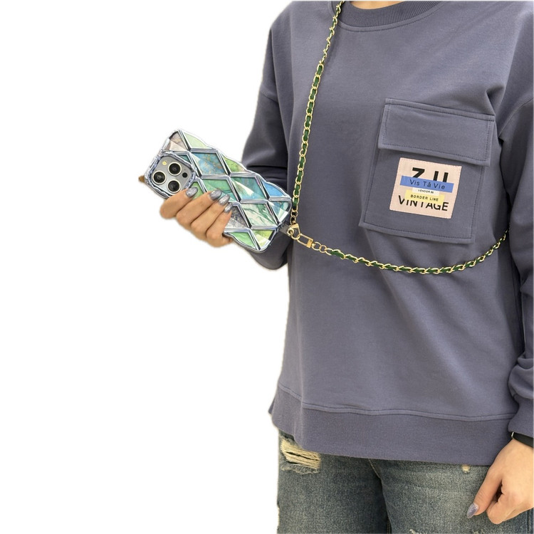 بند آویز گوشی سبز