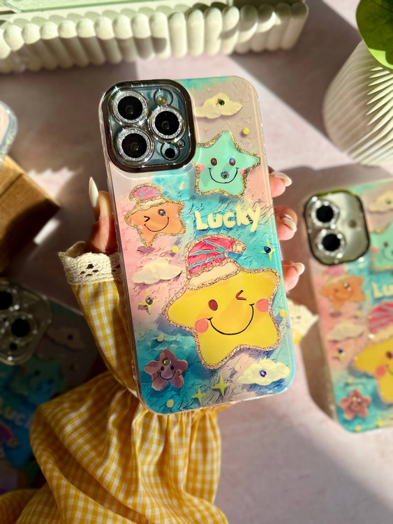 قاب گوشی آیفون استار لاکی ستاره شانس