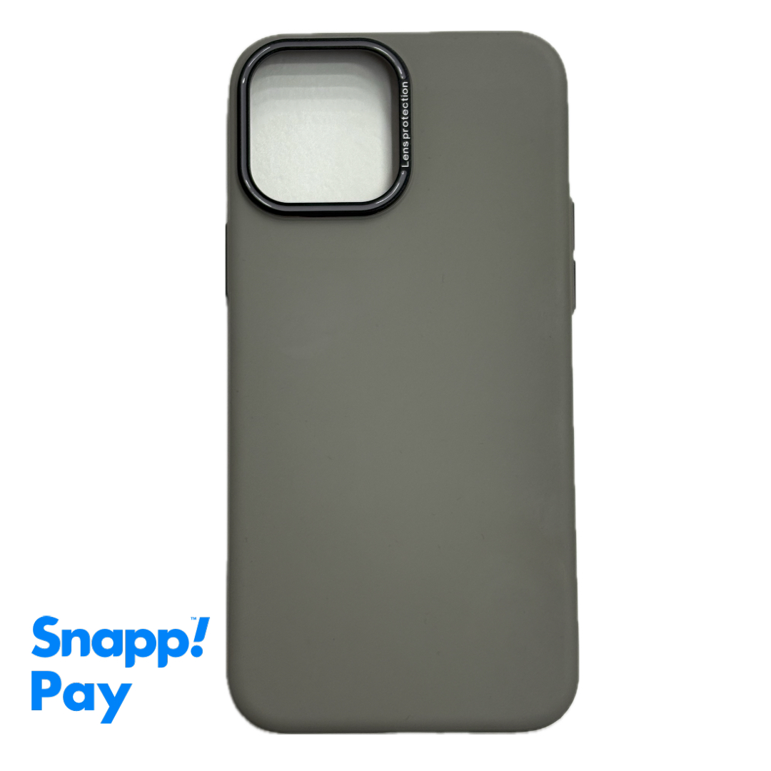 قاب آیفون طوسی مردانه ضد ضربه و ضدخش شیک و اورجینال