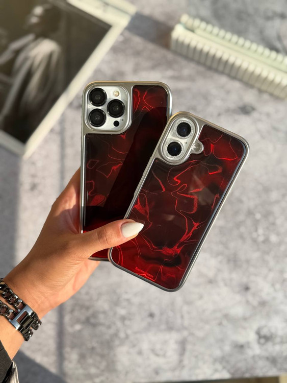 کاور گوشی آیفون طرح رد واین شیک و فانتزی