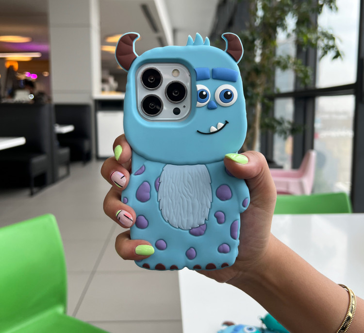 کاور گوشی آیفون طرح سالیوان شاخ دار سیلیکونی نرم و ضد ضربه