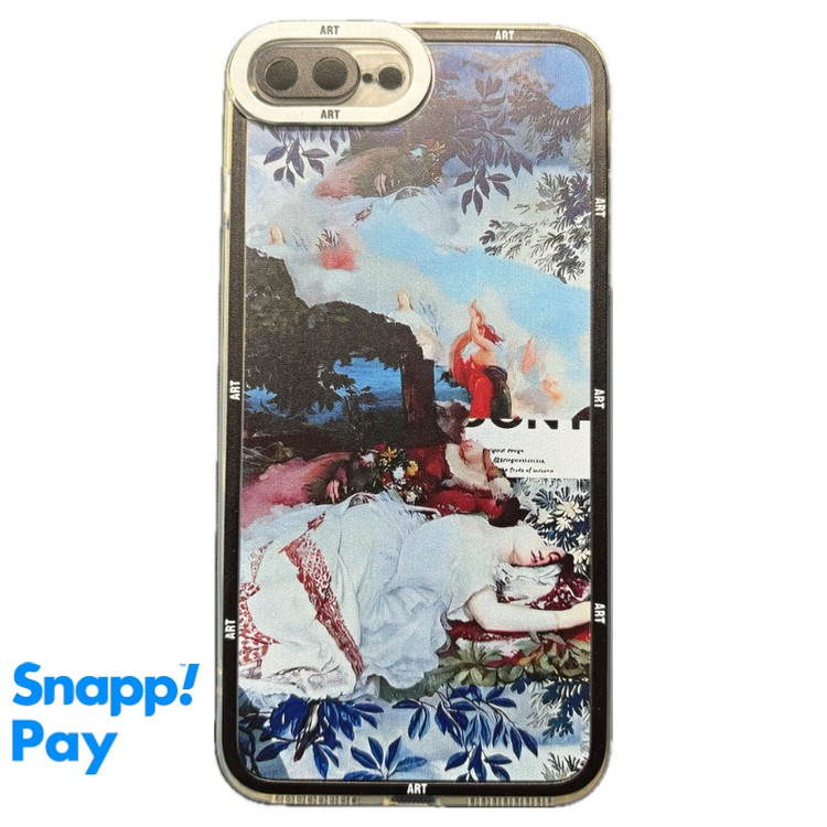 قاب آیفون طرح موزه لوور Louvre Museum با طراحی هنری و کلاسیک - کاورسین