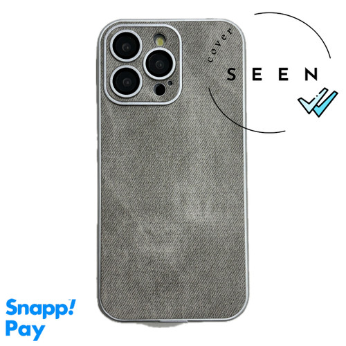 قاب آیفون طرح راینو استون رنگ طوسی - خرید آنلاین از کاورسین