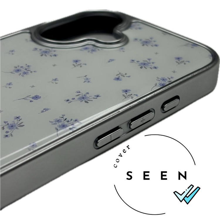 کاور آیفون طرح یاسمن بنفش